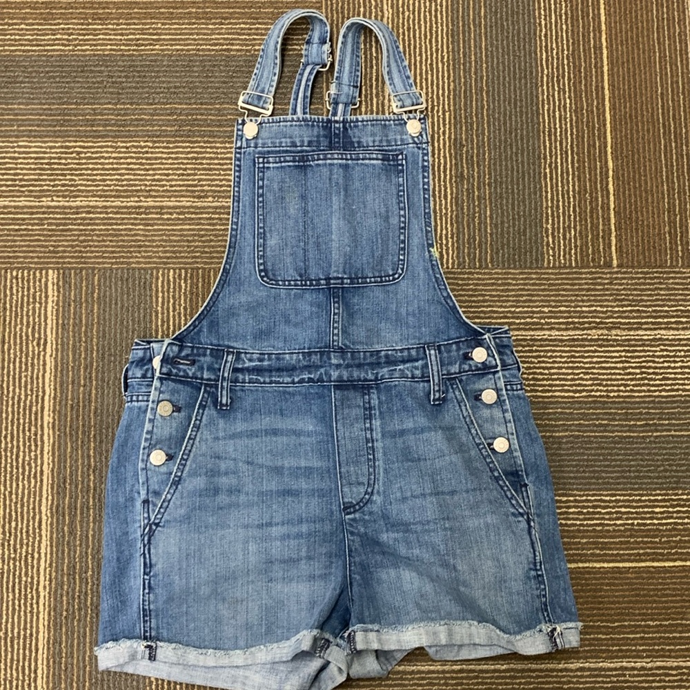 Madewell overall shorts